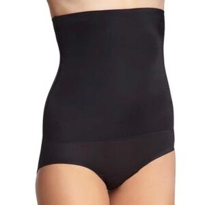 Skinnygirl Shaping Sonic Edge High Waisted Brief black smoothers shapers L